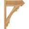 Ekena Millwork Olympic Rough Sawn Arts and Crafts Outlooker, Western Red Cedar, 8"W x 22"D x 30"H OUT08X22X30OLY03RWR - alternate 2